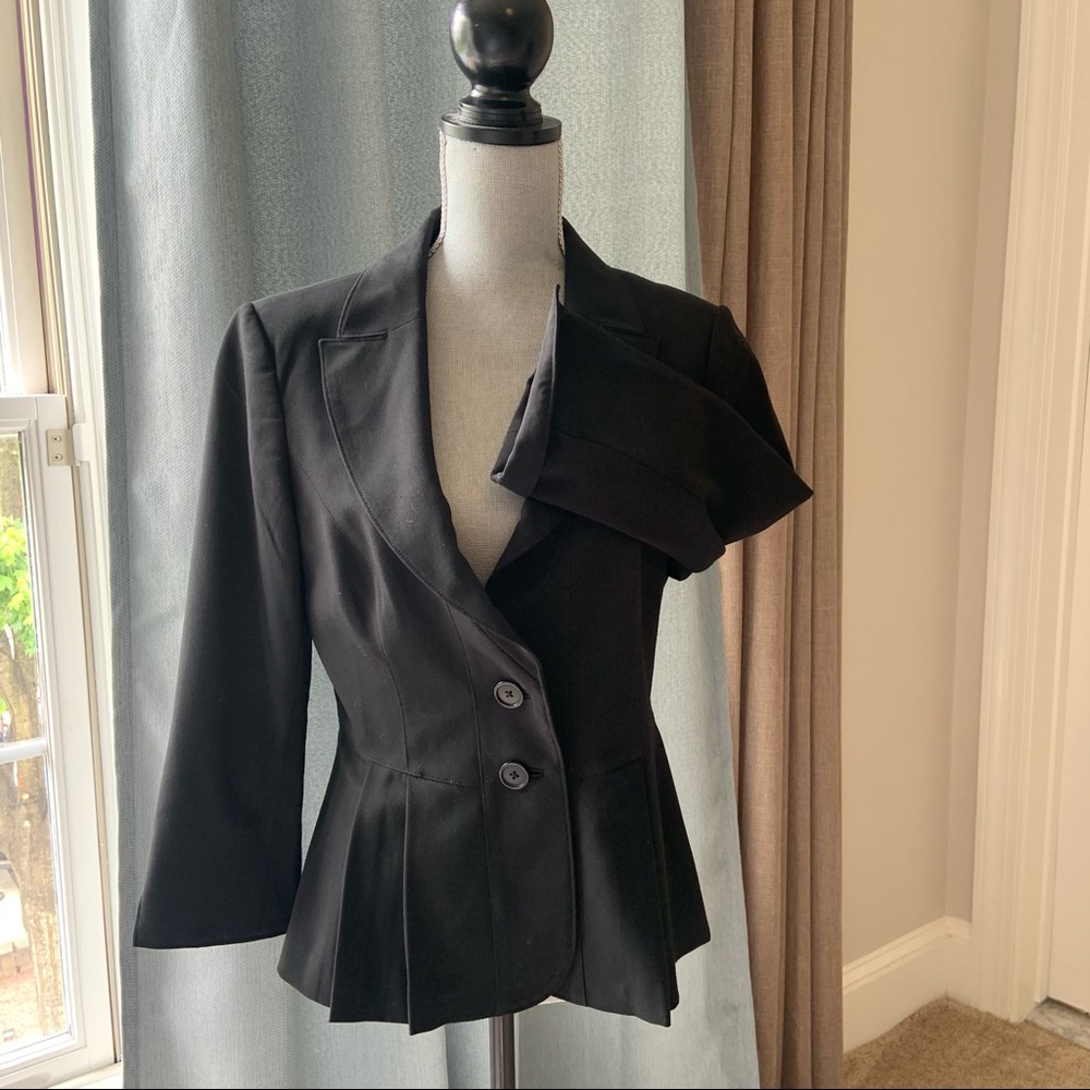 White House Black Market Black Blazer